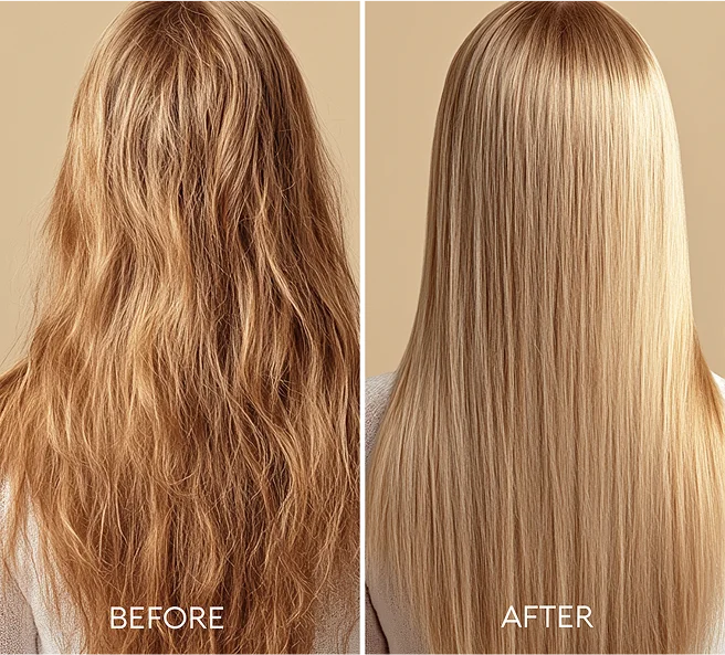 damaged hair